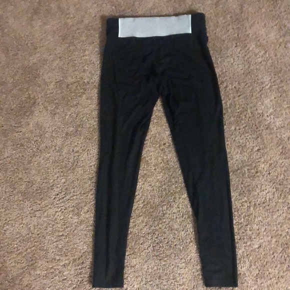 Black Pink Yoga Pants - Picture 2 of 3